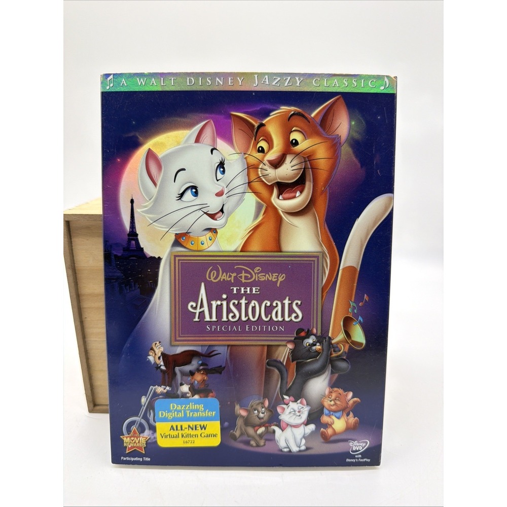 Disney The Aristocats Special Edition DVD‎ 2008 Walt Disney Jazzy Classic